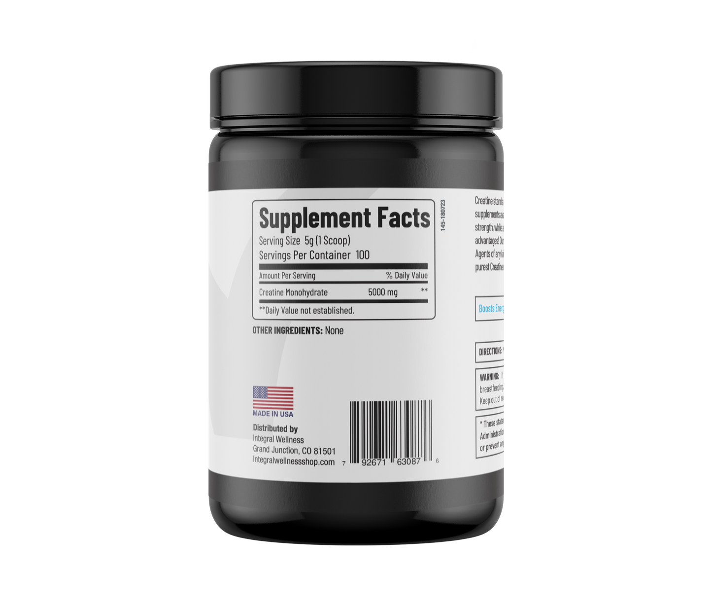 Creatine Monohydrate (500G)