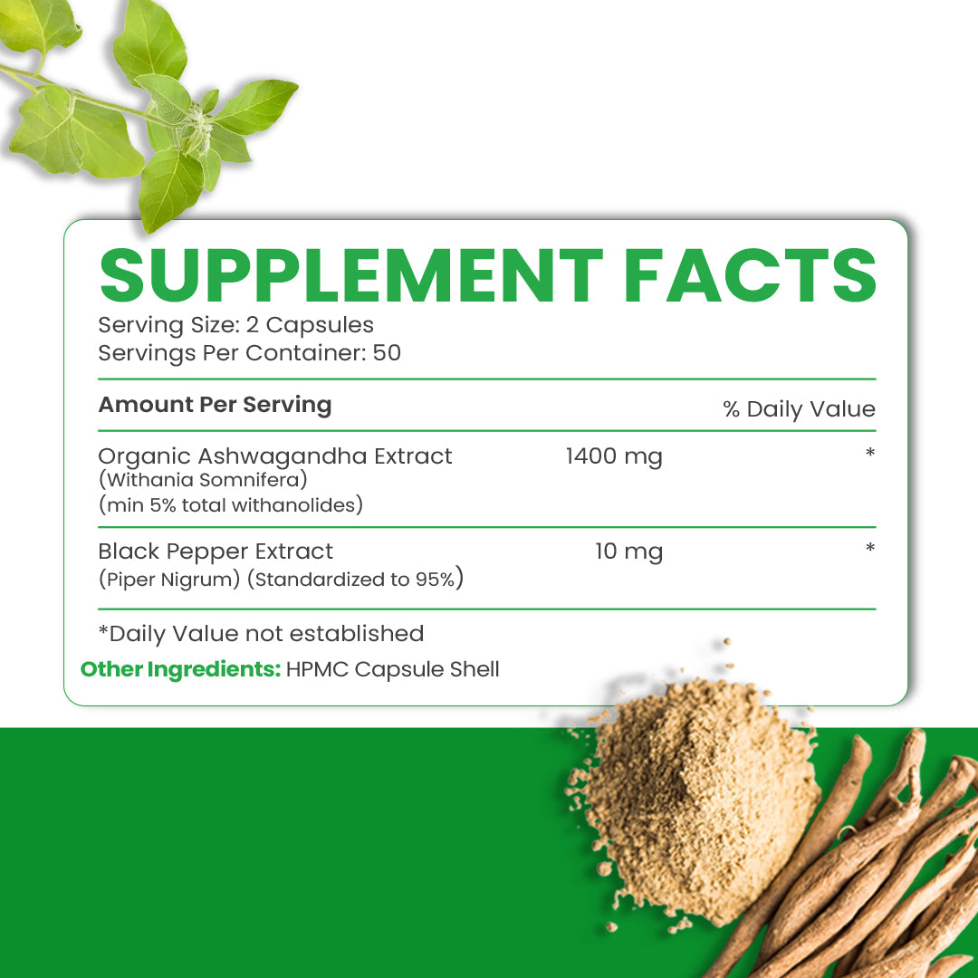 Ashwagandha (100 Caps)