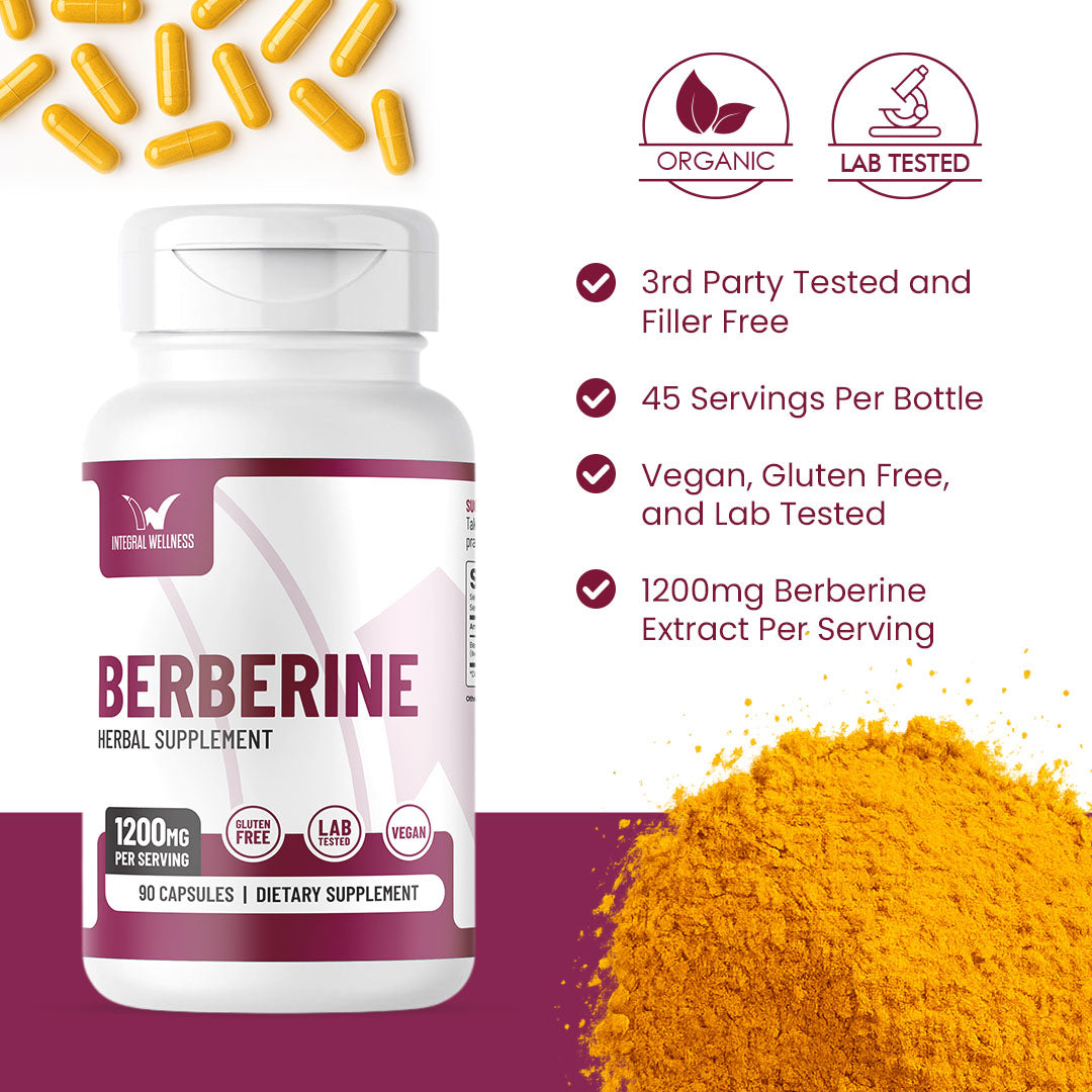 Berberine Capsules (90 Caps)