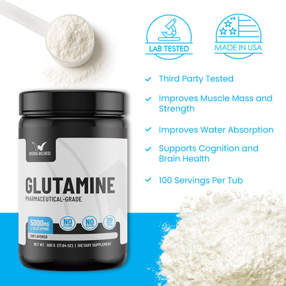 Glutamine Powder (100 Servings)