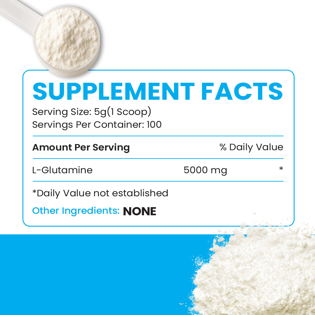 Glutamine Powder (100 Servings)